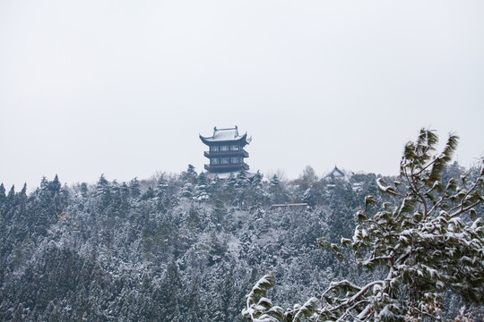 荆门象山风景