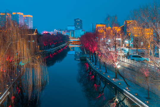 济宁古运河夜景