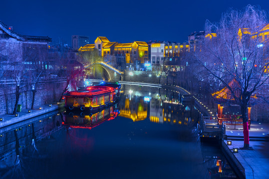 济宁古运河夜景