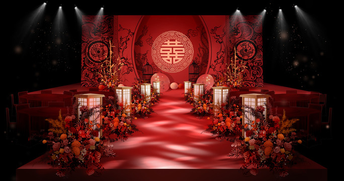传统中式简约婚礼