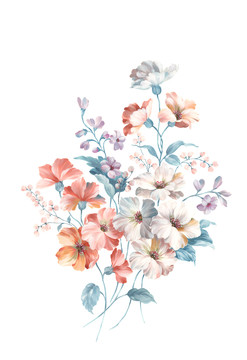 手繪小花