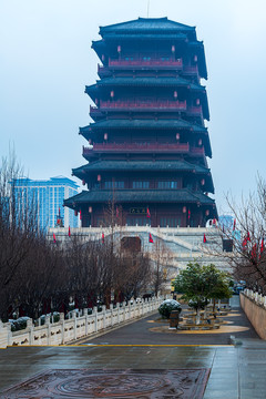 大风阁仿古建筑