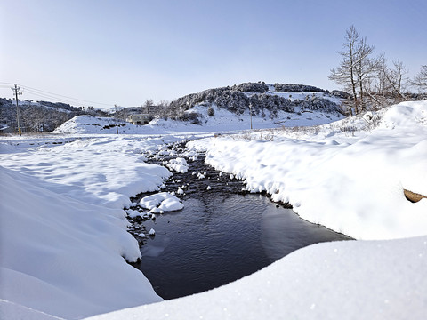 冬日雪景