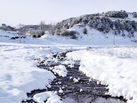 冰川河流