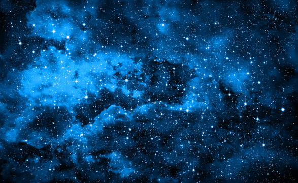 深藍(lán)星空