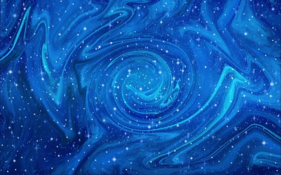藍(lán)色星空背景