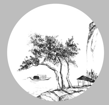 江南水墨畫