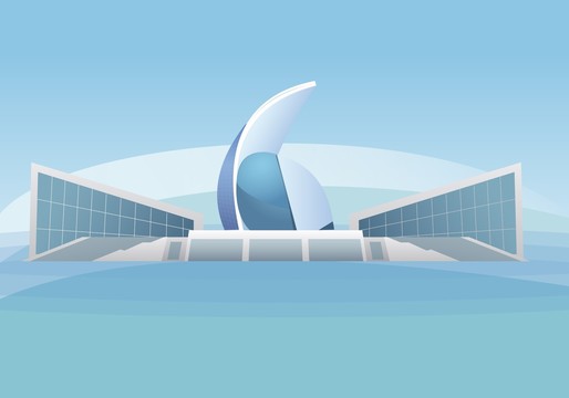 上海航海博物館地標(biāo)建筑浦東