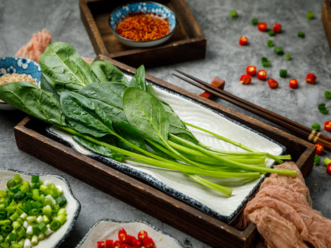 菠菜麻辣烫火锅食材