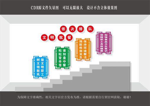 食品安全文化墙楼道文化