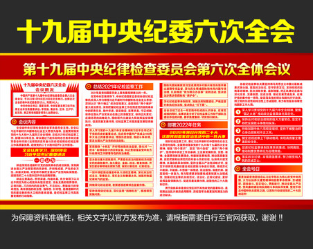 十九屆中央紀(jì)委六次全會(huì)
