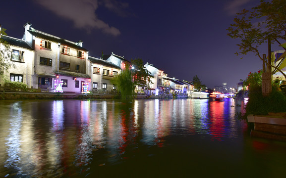 无锡古运河夜景