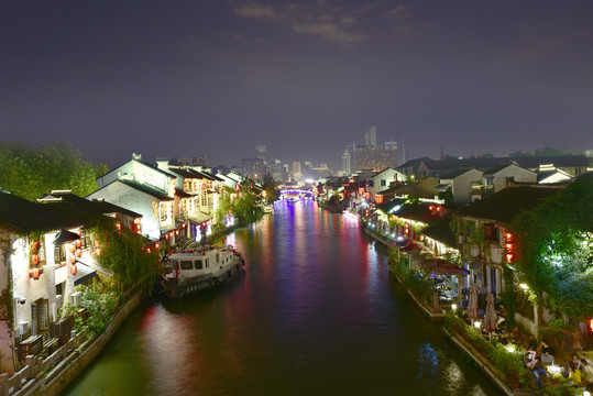 无锡古运河夜景