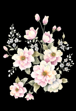 手繪小花