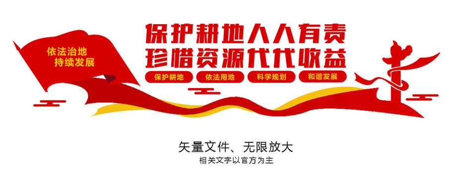 保護耕地珍惜國土資源