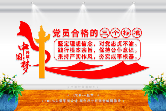 黨員合格的三個標準