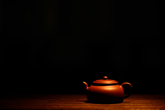 茶壶摄影图