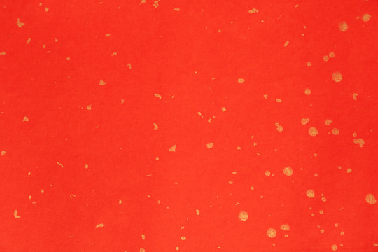 春节红色洒金金箔纹理纸张背景