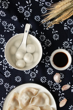 元宵节汤圆中国传统节日美食