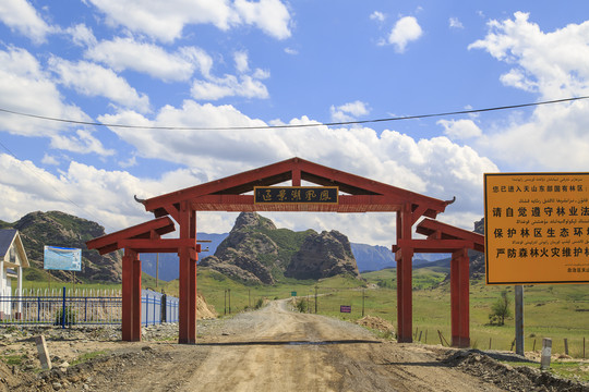 新疆玛纳斯凤凰湖景区