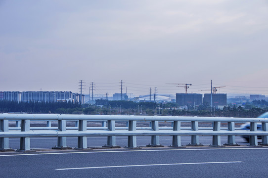 晋东片区建设工地远眺