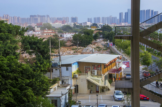 城市的拆迁片区