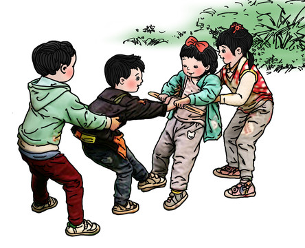 民間游戲拉呀拉