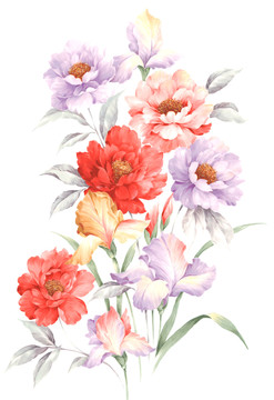 手繪小花