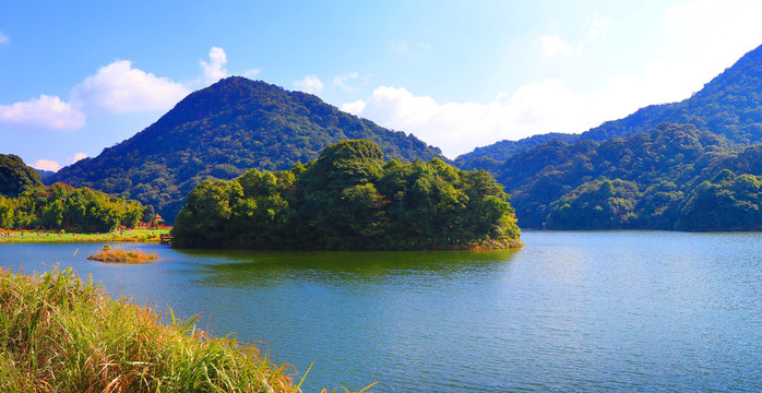 湖泊美景