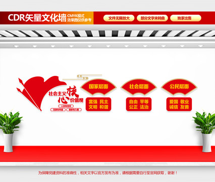 核心價(jià)值觀文化墻