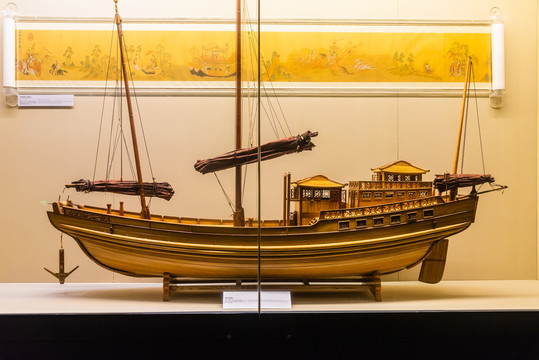 东汉东吴战船模型