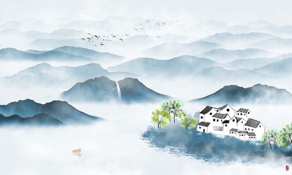 山水畫