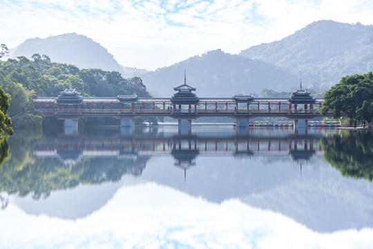 柳州大龙潭风雨桥