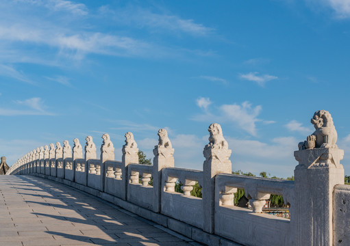 北京颐和园建筑风景