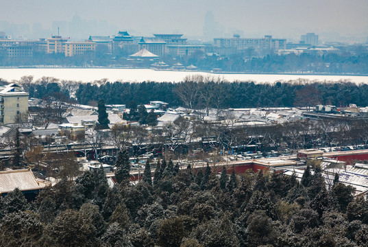 北京雪景