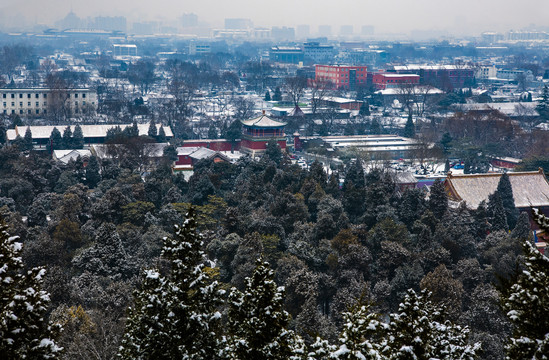 北京雪景