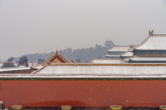 故宫下雪