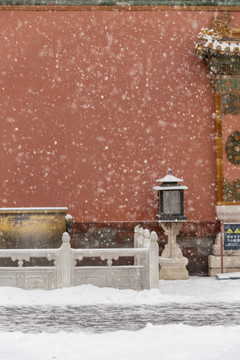 故宫下雪