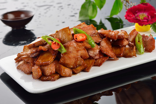 珍菌炭燒肉
