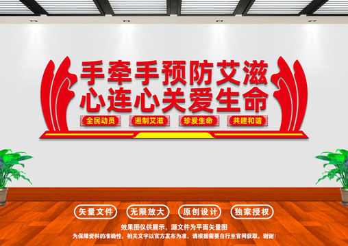 預(yù)防艾滋病文化墻