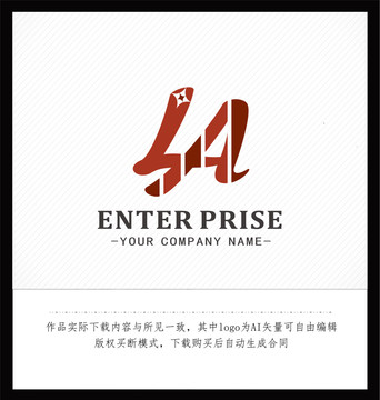 LA字母商標(biāo)