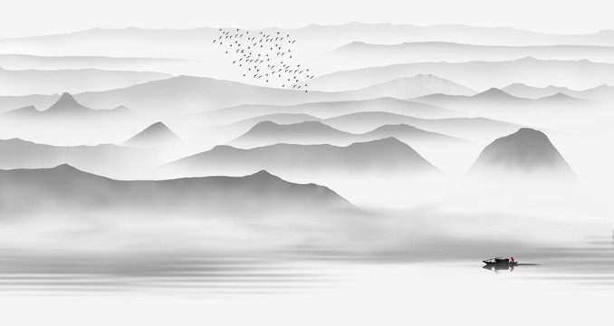 水墨山水