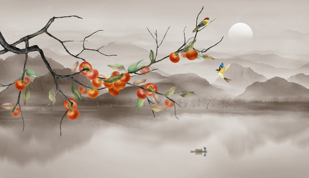 花鳥(niǎo)山水畫(huà)