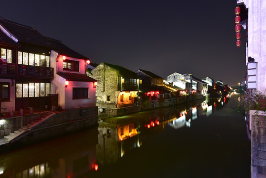 无锡清名桥景区夜景