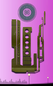 南美抽象裝飾畫(huà)