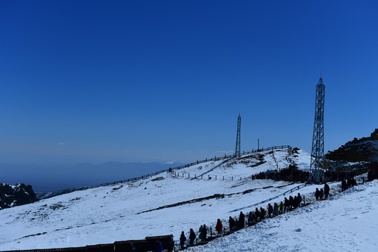 长白山天池景区