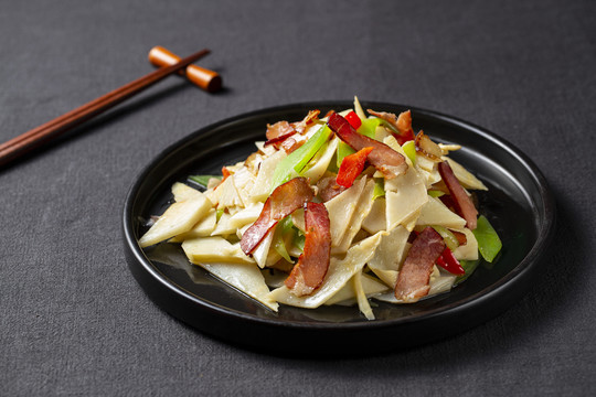 臘肉鮮竹筍尖