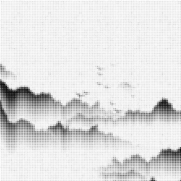 抽象山水不規(guī)則圓點(diǎn)激光鏤空