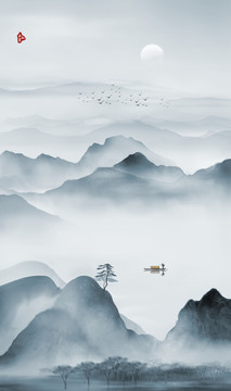 山水畫
