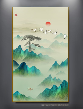 青綠山水